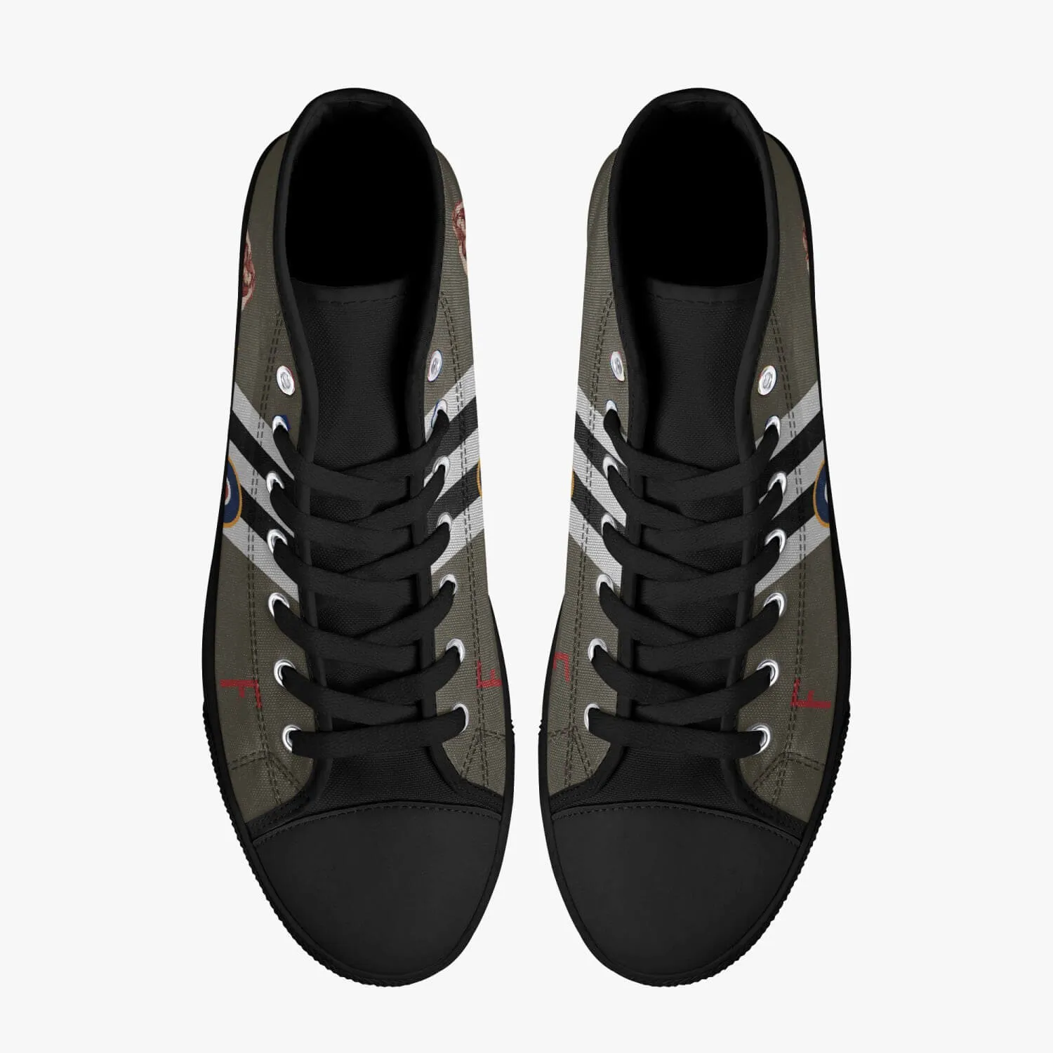 B-25 "Hot Gen!" High Top Canvas Shoes