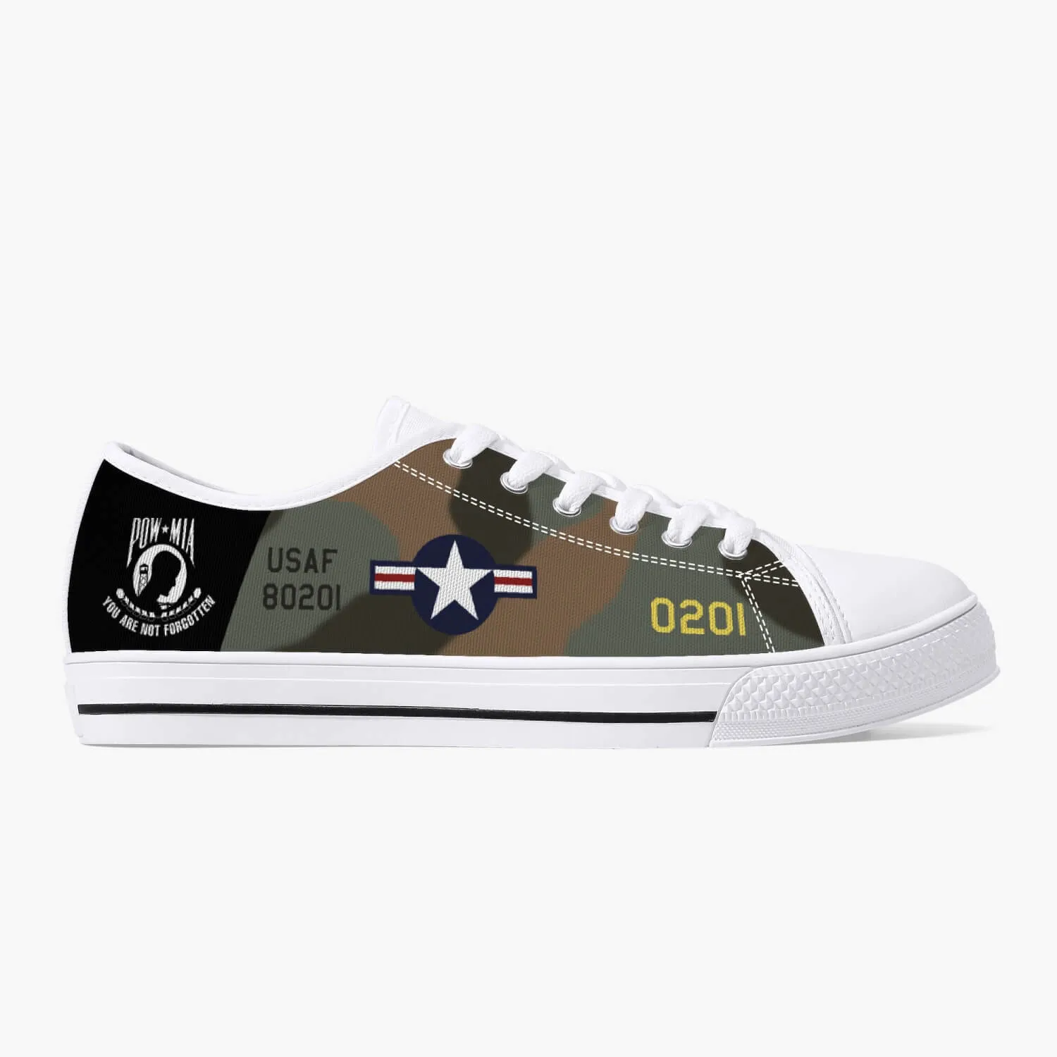 B-52 "Charcoal 1" Low Top Canvas Shoes