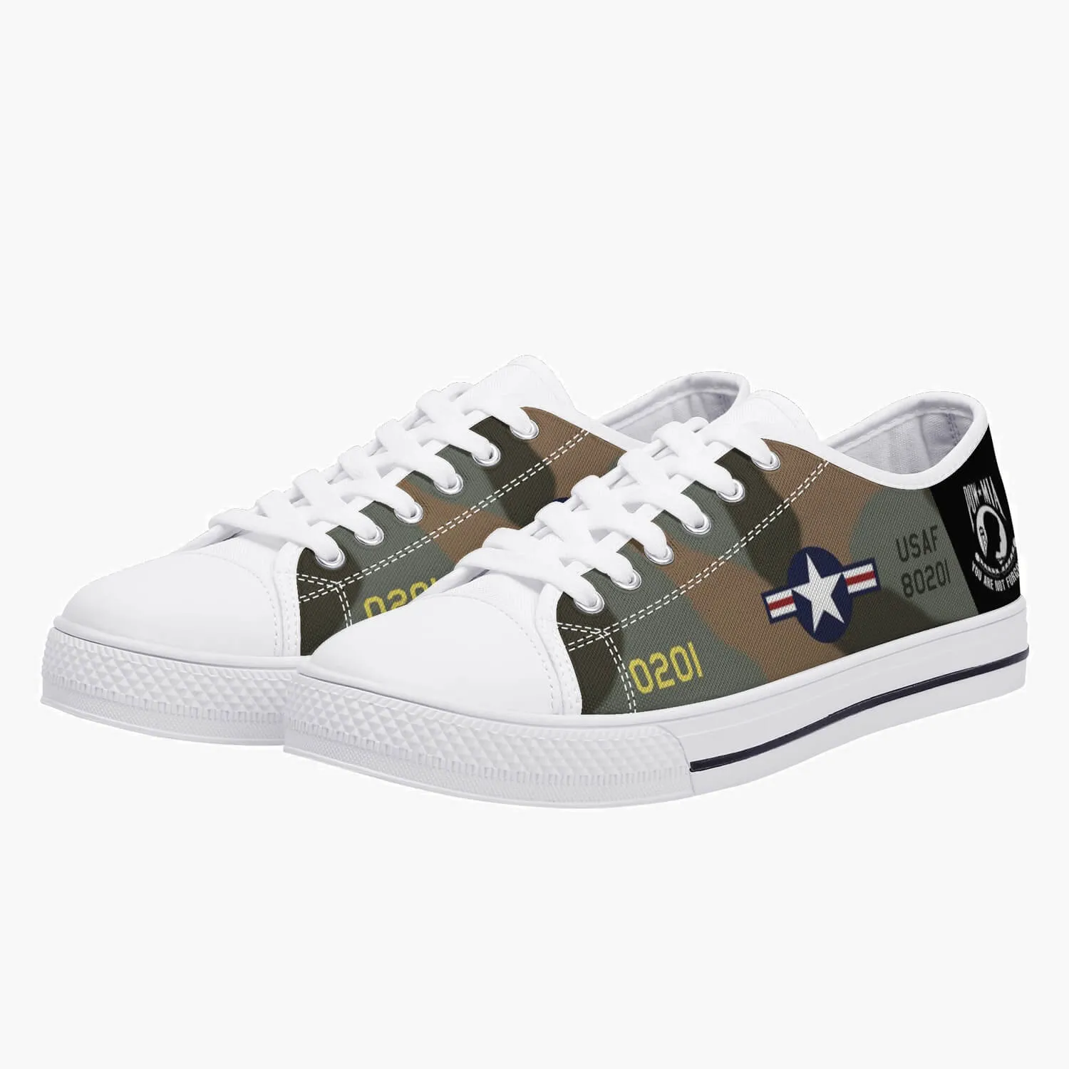 B-52 "Charcoal 1" Low Top Canvas Shoes