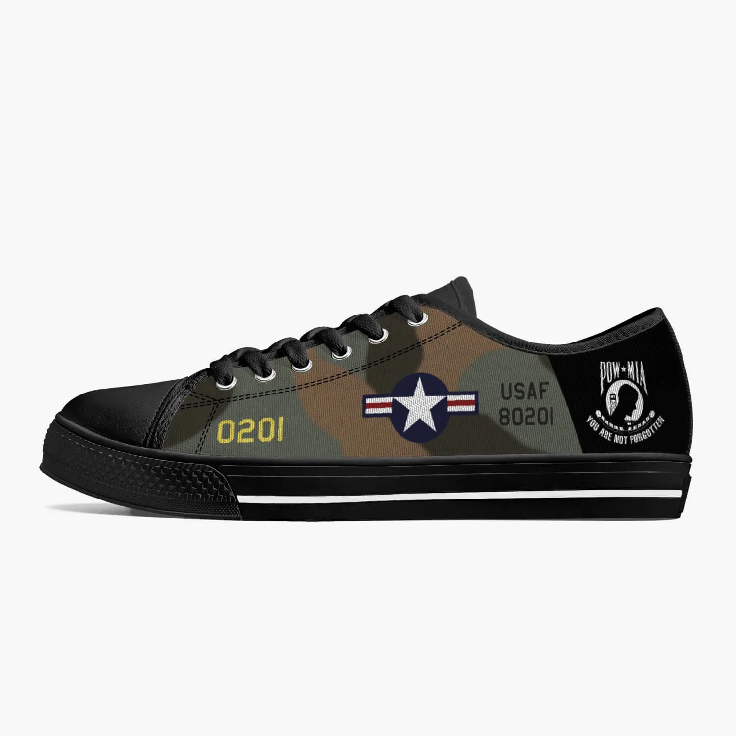 B-52 "Charcoal 1" Low Top Canvas Shoes