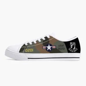 B-52 "Charcoal 1" Low Top Canvas Shoes