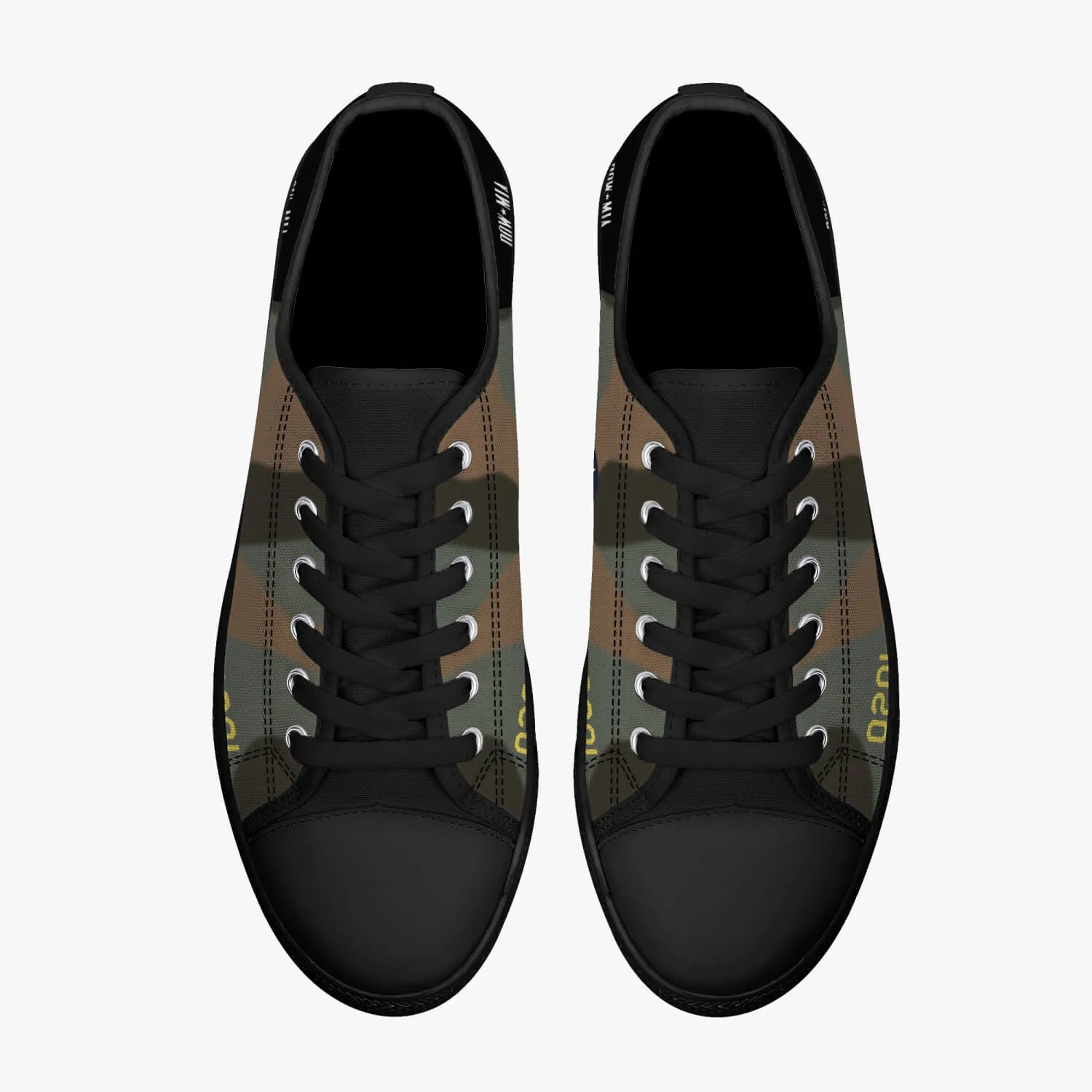B-52 "Charcoal 1" Low Top Canvas Shoes