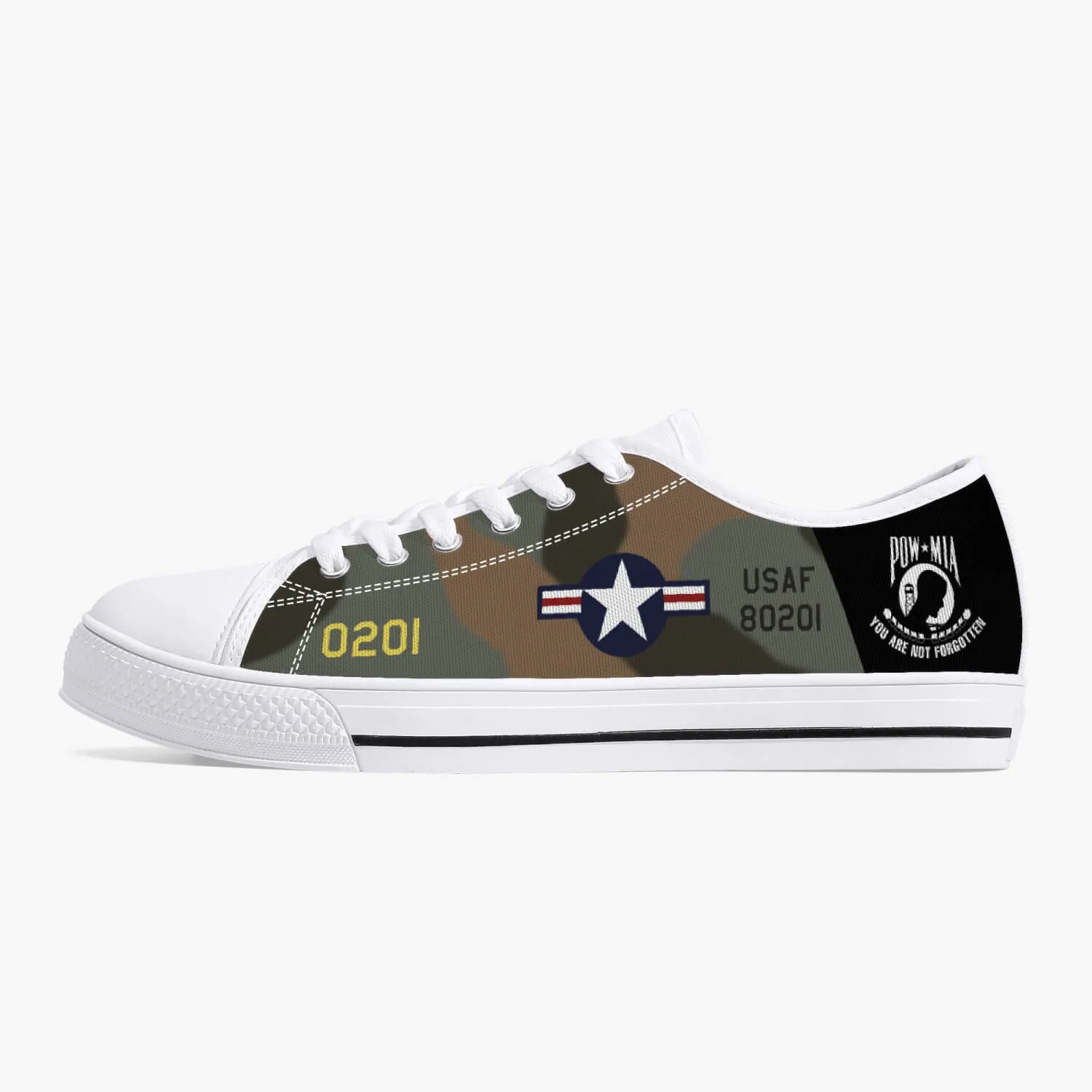 B-52 "Charcoal 1" Low Top Canvas Shoes