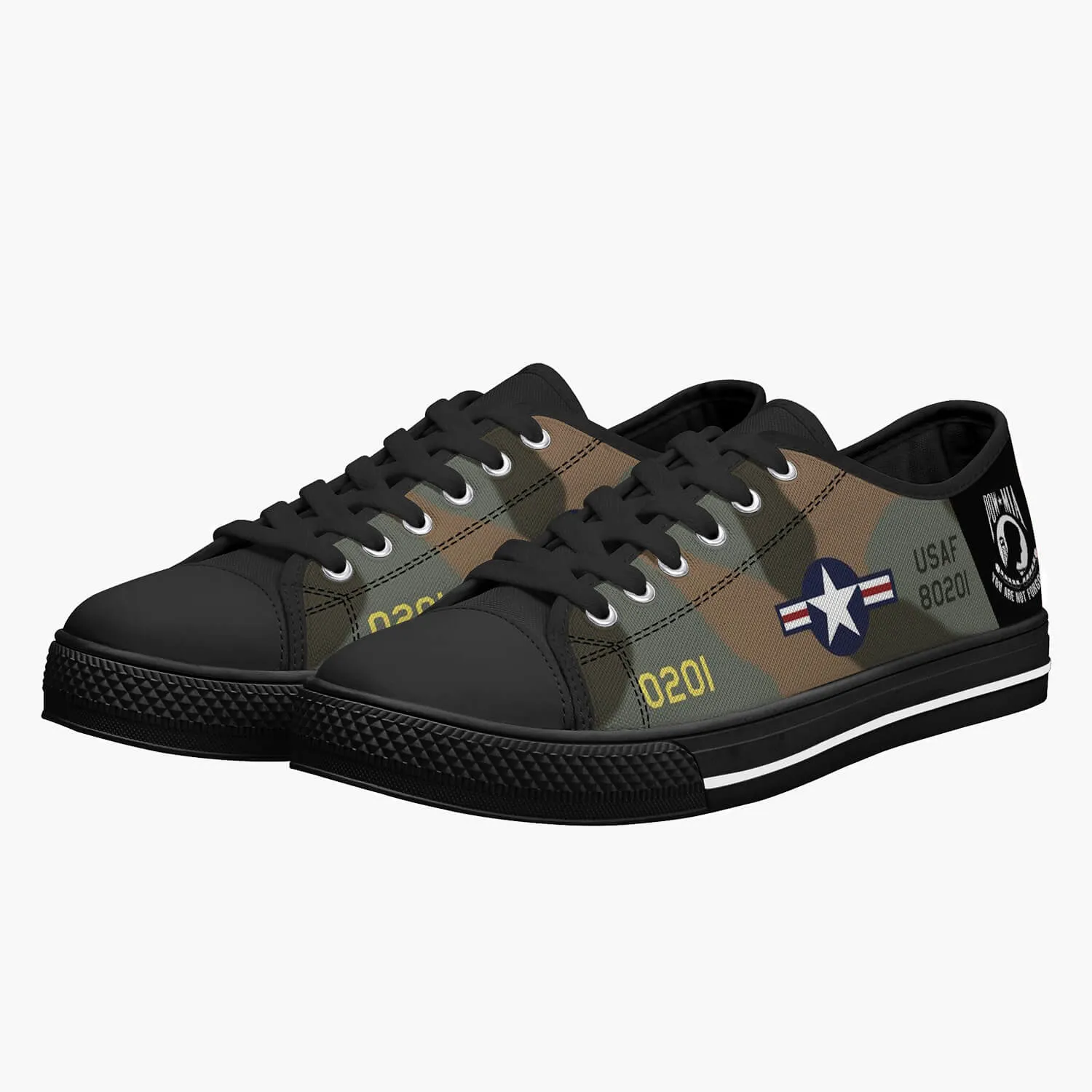 B-52 "Charcoal 1" Low Top Canvas Shoes