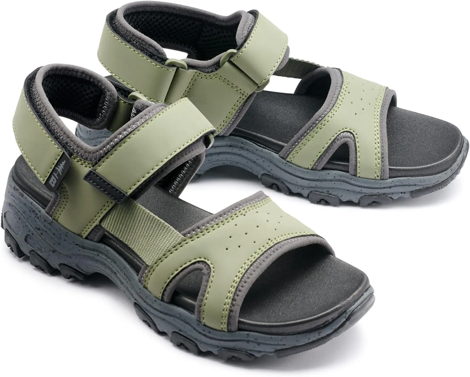 BASS OUTDOOR Women's Sandals for Beach Or Trail  Open Toe & Rubber Sole Hiking Shoe