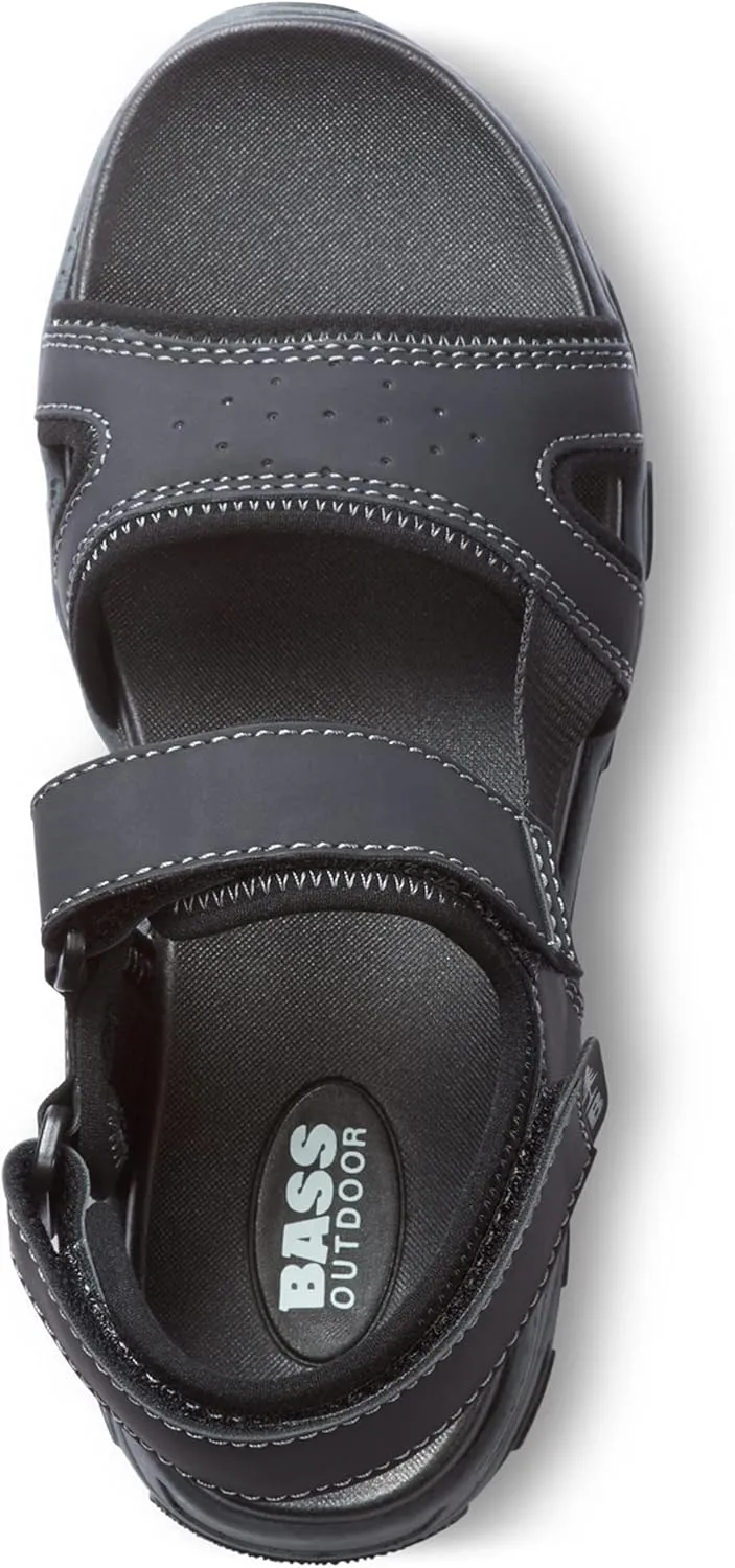 BASS OUTDOOR Women's Sandals for Beach Or Trail  Open Toe & Rubber Sole Hiking Shoe