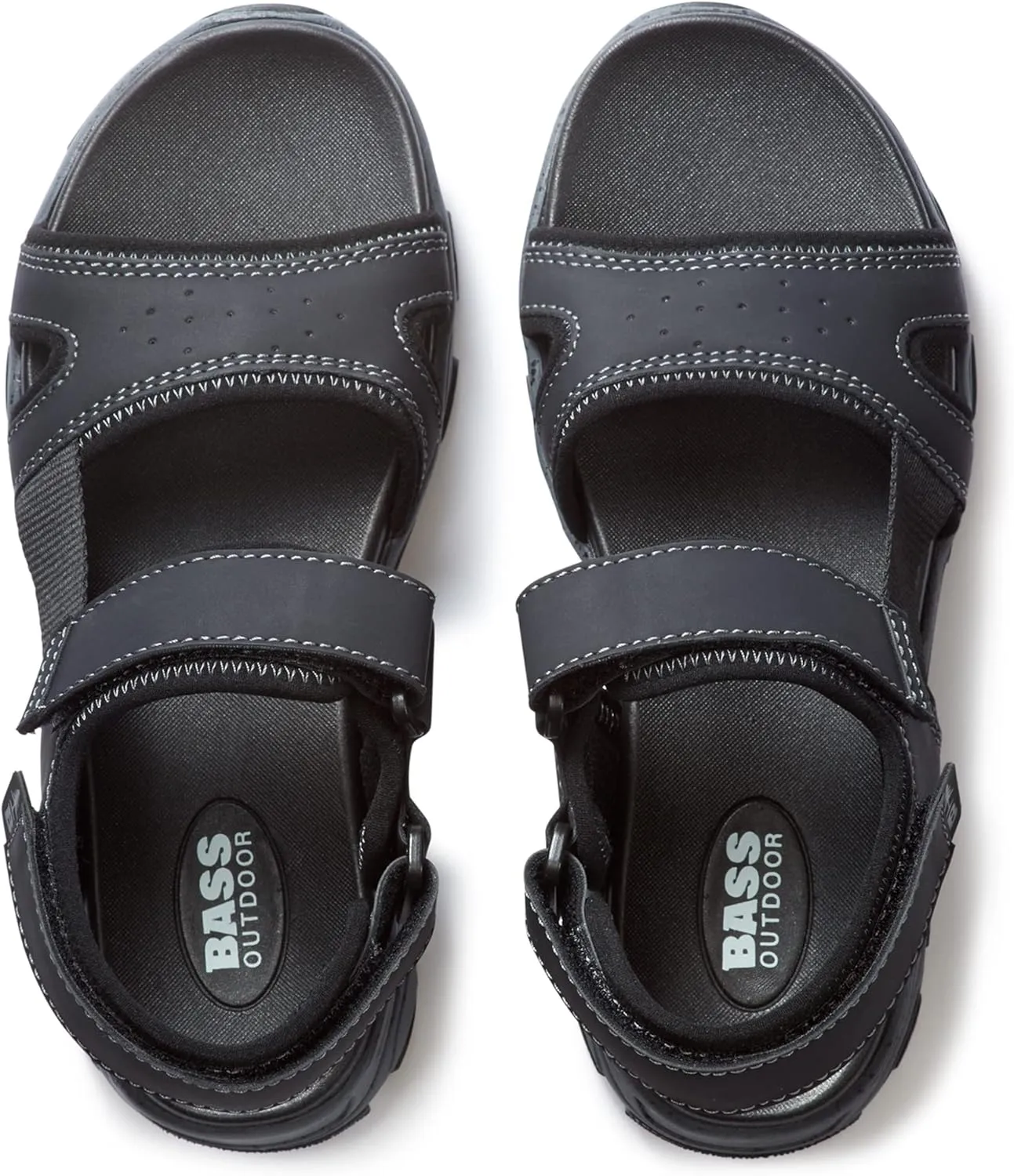 BASS OUTDOOR Women's Sandals for Beach Or Trail  Open Toe & Rubber Sole Hiking Shoe