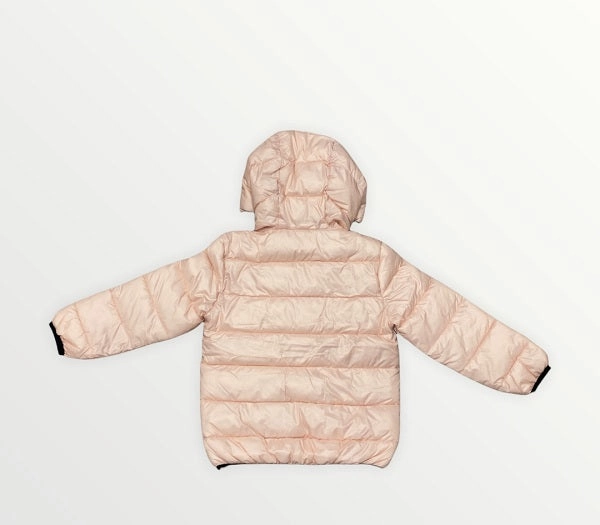 Champion piumino con cappuccio da bambina 305826 PS157 PKN rosa Hint student