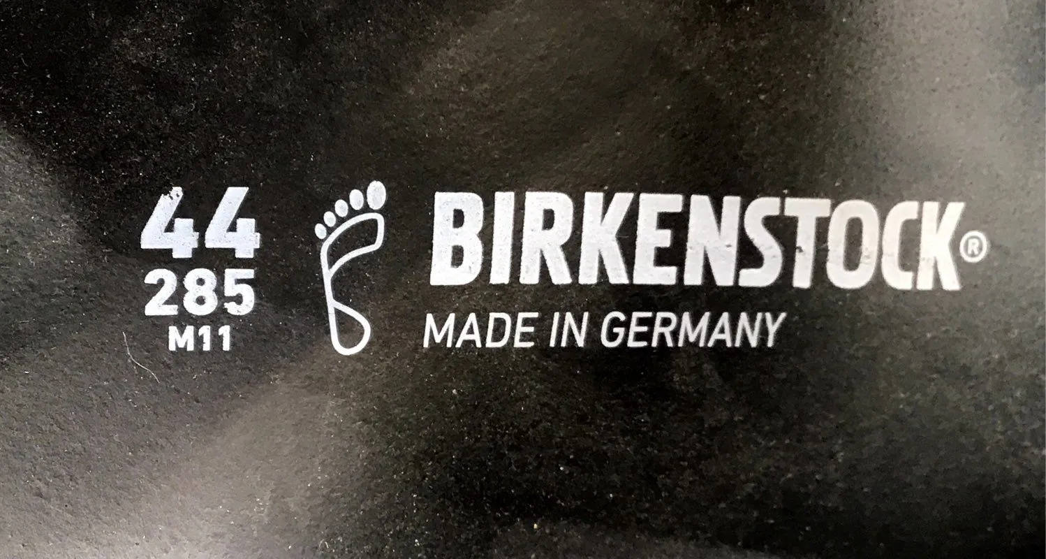 Birkenstock Men's Black Slide Sandals - Size 11