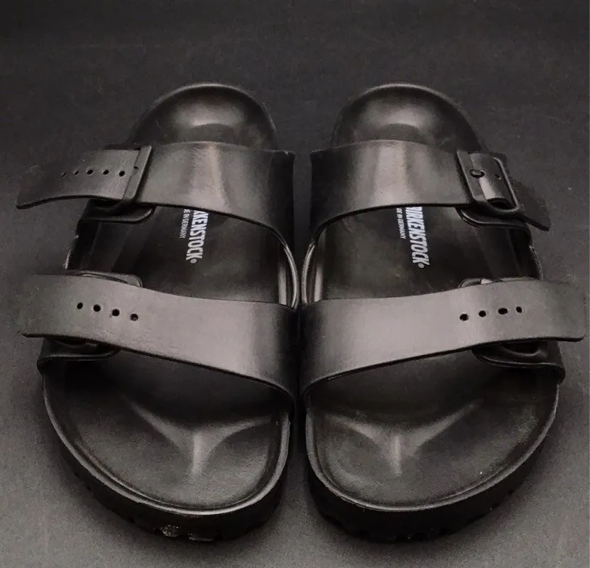 Birkenstock Men's Black Slide Sandals - Size 11