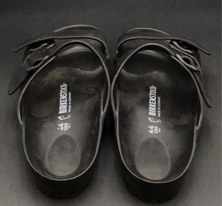 Birkenstock Men's Black Slide Sandals - Size 11