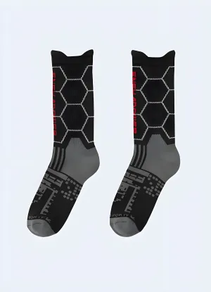 Black Techwear Socks