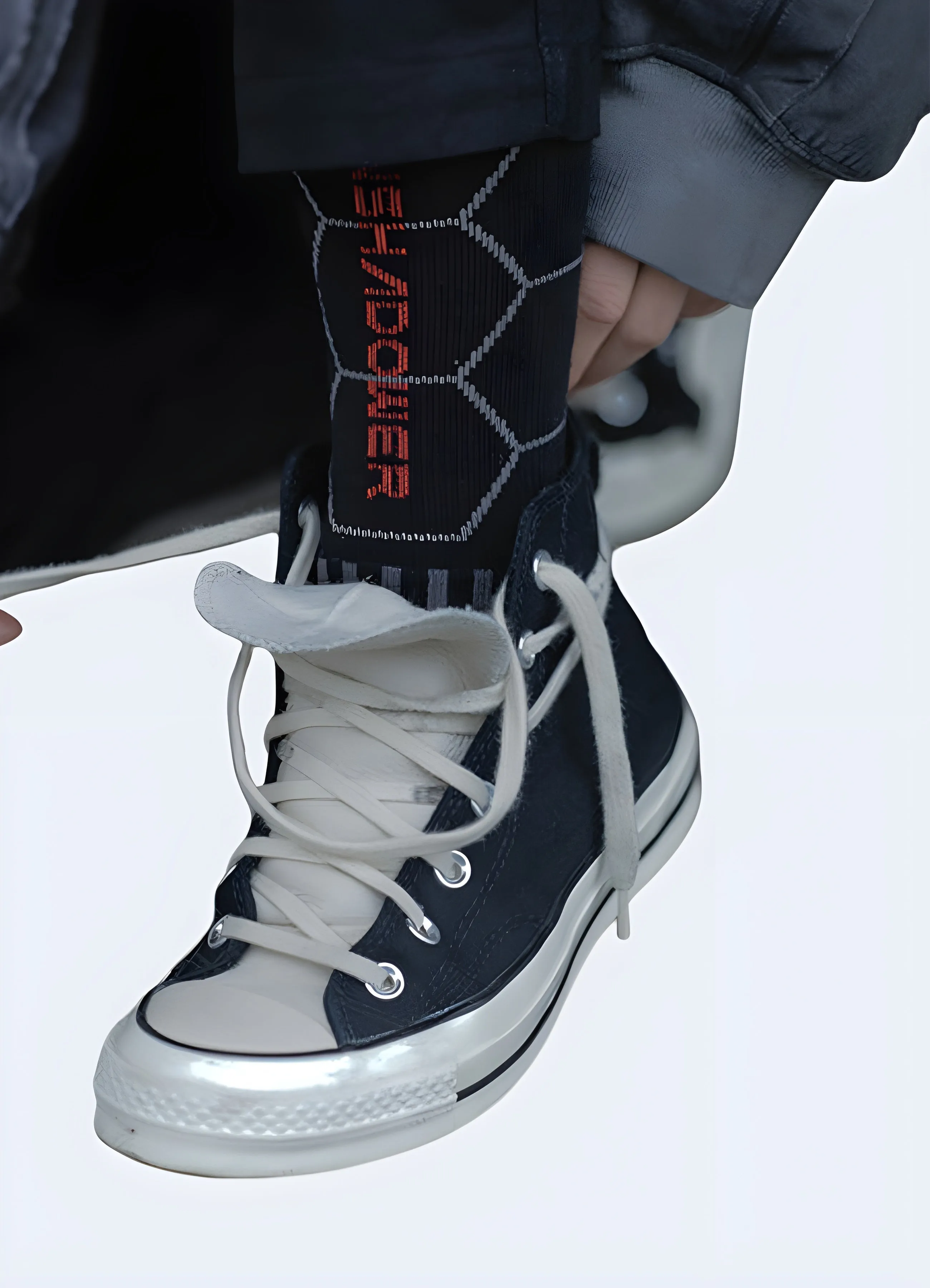Black Techwear Socks