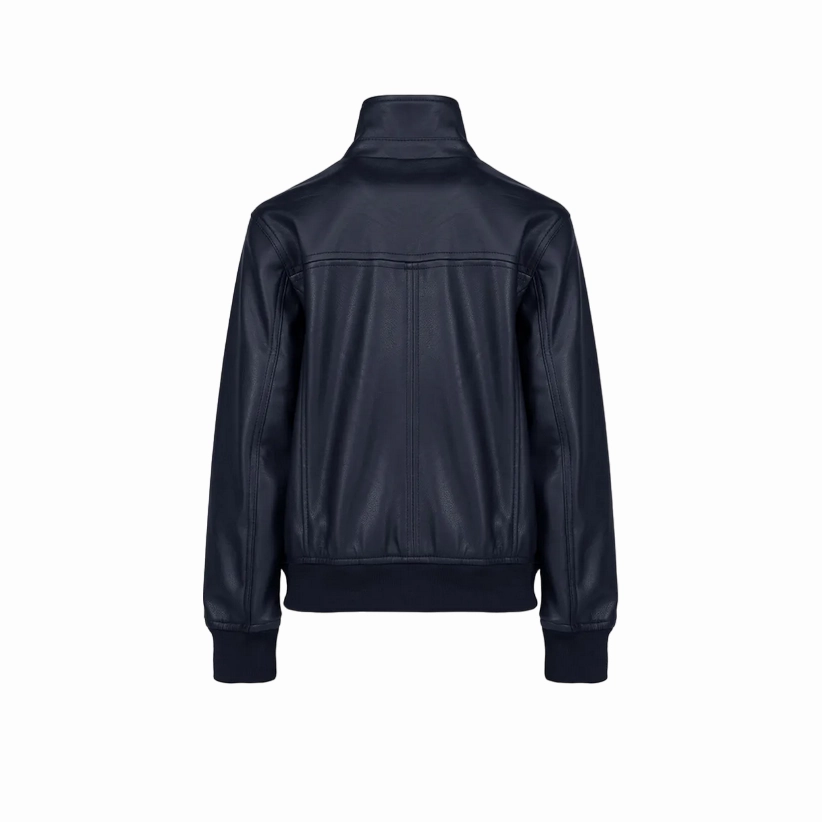 Unique Expose Bomboogie giacca bomber in ecopelle da ragazzo JKKELTPUS4 297 blu