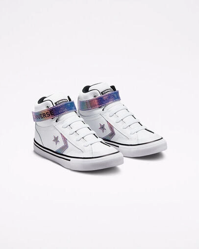 on - road shoes Converse Pro Blazer HI Iridescent Glitter 671533C bianco/nero/bianco