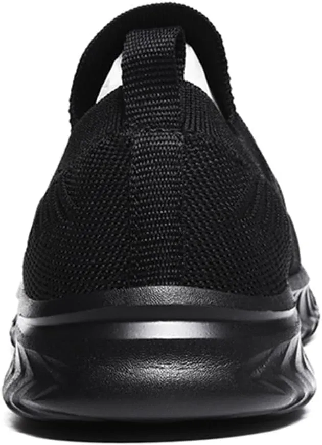 Breathable Diabetic Shoes for Men Lightweight Sport Gym Jogging Walking Sneaker Convenient Elderly Slip on Shoes
