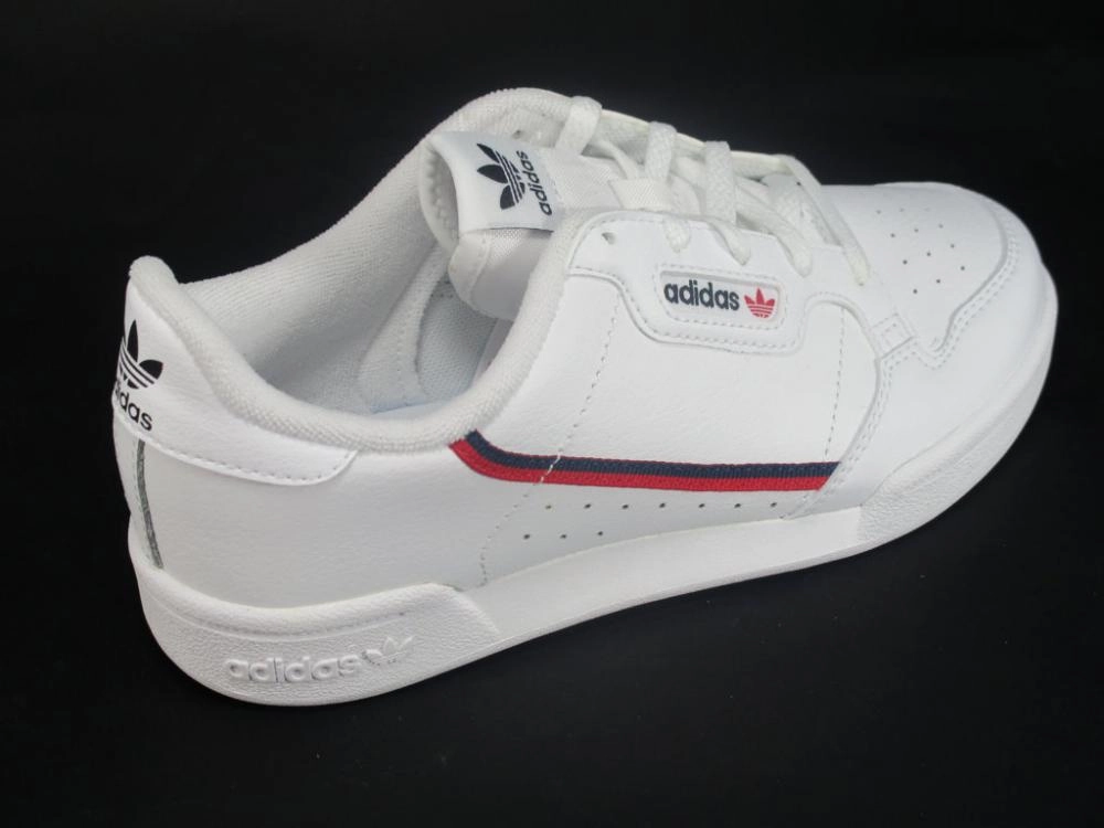 Adidas Originals sneakers da ragazzo Continental 80 C G28215 white Ankle Braces connected