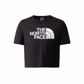 Chic Vibes The North Face T-shirt da ragazza S S Crop Easy Tee NF0A83EUJK31 black