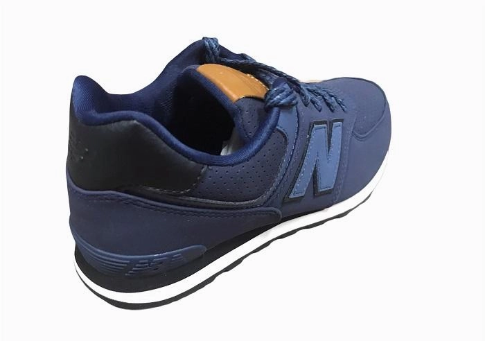 Comfort Flexibility New Balance sneakers da ragazzo KL574YTG navy