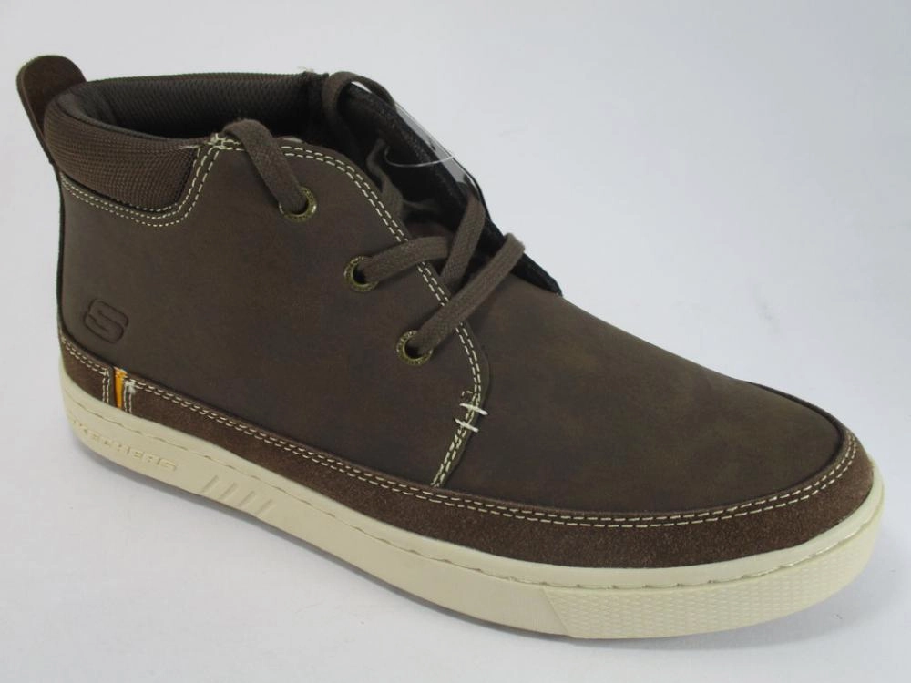 running in well - maintained tracks shoes Skechers polacco da bambino Direct Pulse 94120L CHOC cioccolato