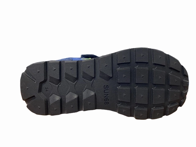 Sun68 sneakers da bambino Tom Fluo Z42302K 07 navy blue Lateral Stabilizers