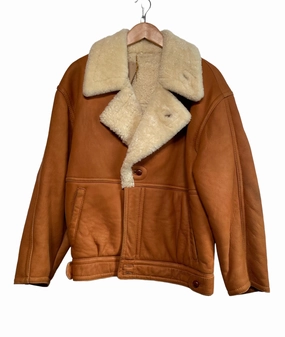 Brecos Mens Flying Shearling Jacket (Size M) Jump