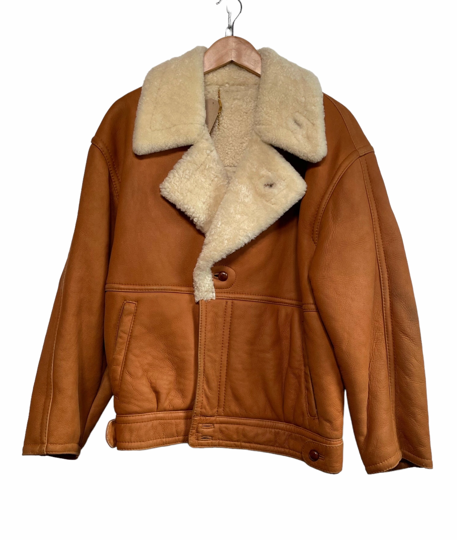 Brecos Mens Flying Shearling Jacket (Size M) Jump