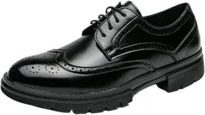 Brogues Dress Shoes Shoes for Men New Formal Shoes for Men Round Head Men's Casual Shoes Men's Business Shoes Leather Shoes