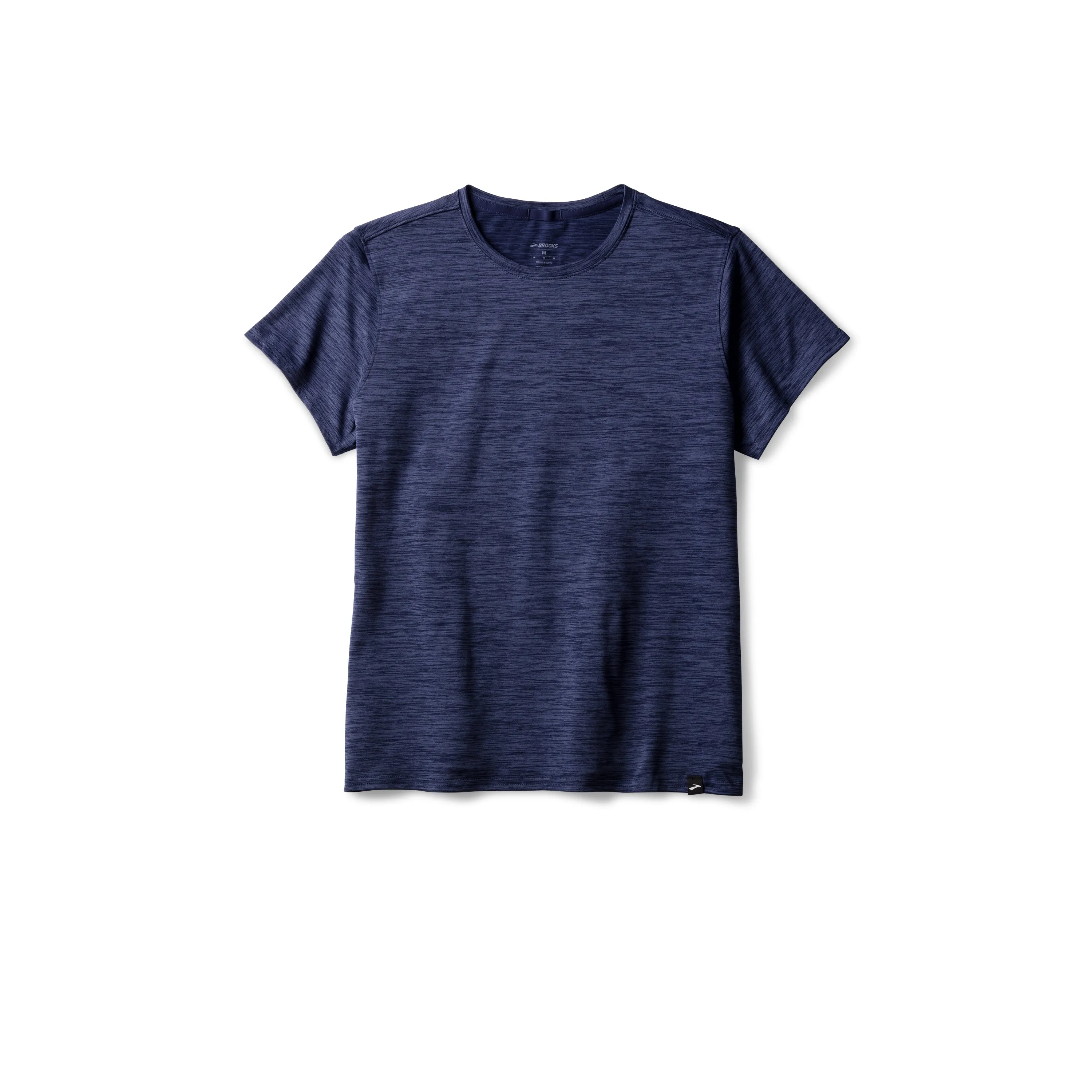 Brooks | Luxe Short Sleeve | Women's | Heather Midnight