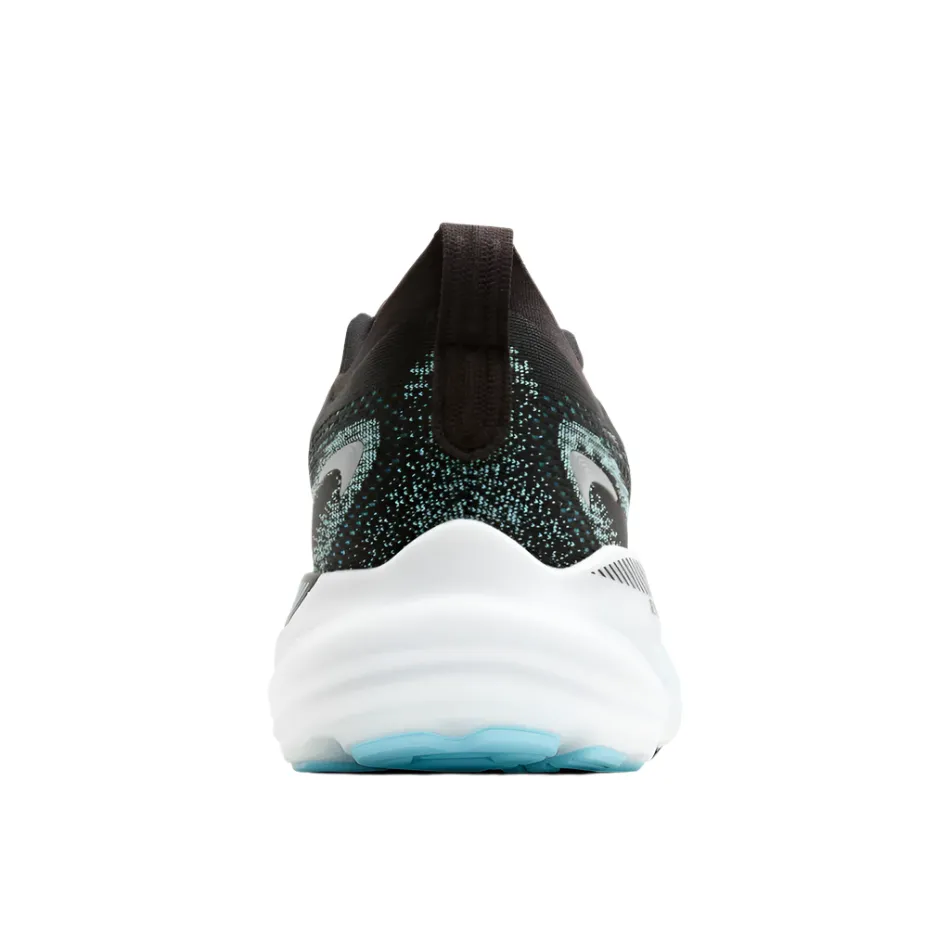 traction - pattern sole shoes Brooks Men's Glycerin GTS 22 Running Shoes in Black/Atomizer/Blazing Orange AW25