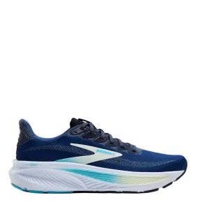Every Use Brooks Women's Ghost 17 D Wide Fit Running Shoes in Navy/Green/Turquoise AW25