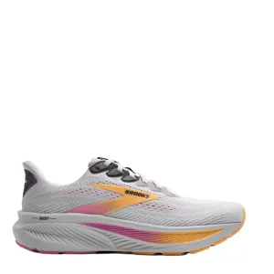 Brooks Women's Ghost 17 Running Shoes in Oyster/Apricot/Pink AW25 shape fit