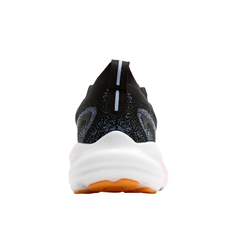 Hiking Path Dynamic Flex Grooves Brooks Women's Glycerin 22 Running Shoes in Black/Blue Heron/Orange AW25