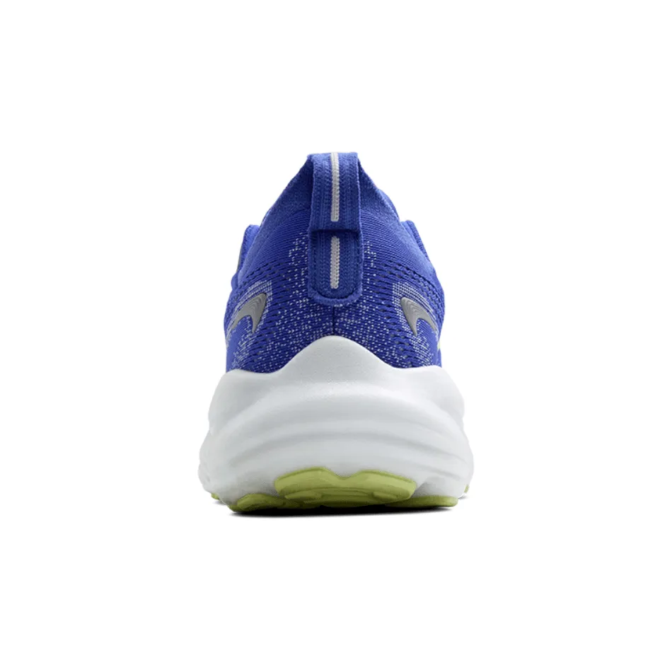 Essential Fit Responsive Foam Core Brooks Women's Glycerin GTS 22 Running Shoes in Amparo Blue/Hyper Iris/Yellow SS25