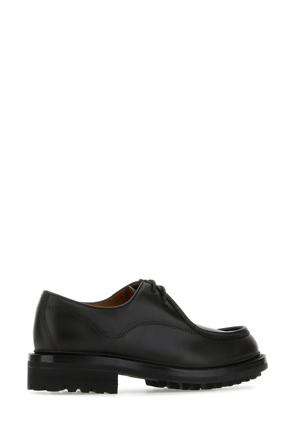 Brow leather Lymington lace-up shoes