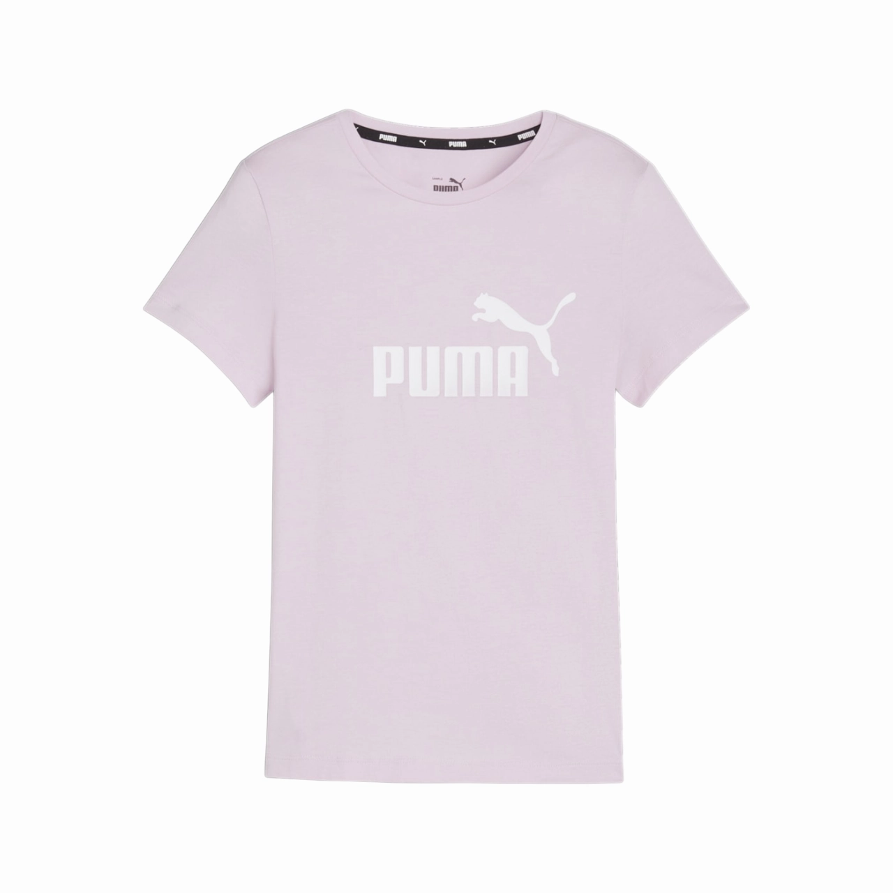 Modern Casual Puma maglietta manica corta da bambina  ESS stampa logo 587029 60 glicine
