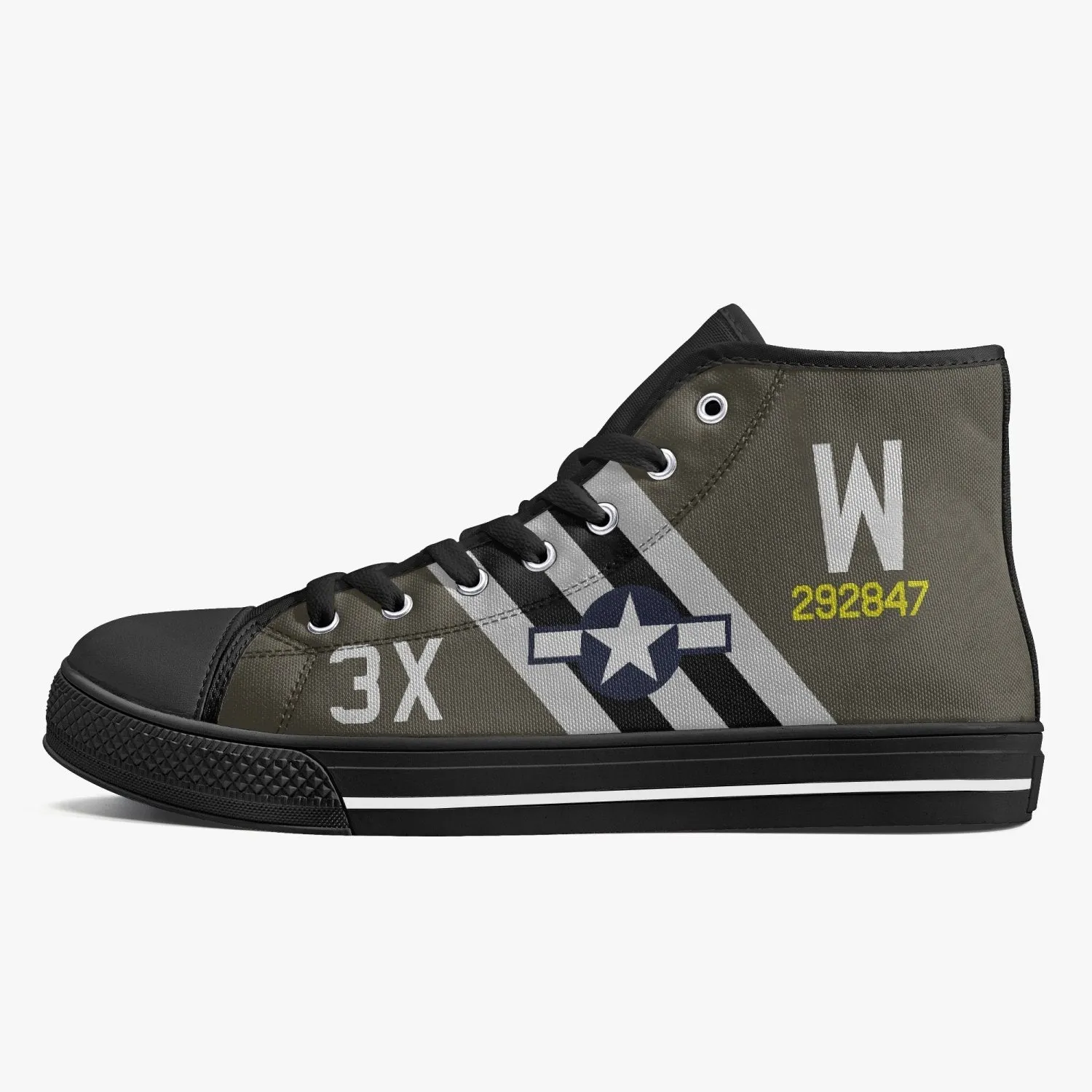 C-47 "That's All, Brother" High Top Canvas Shoes