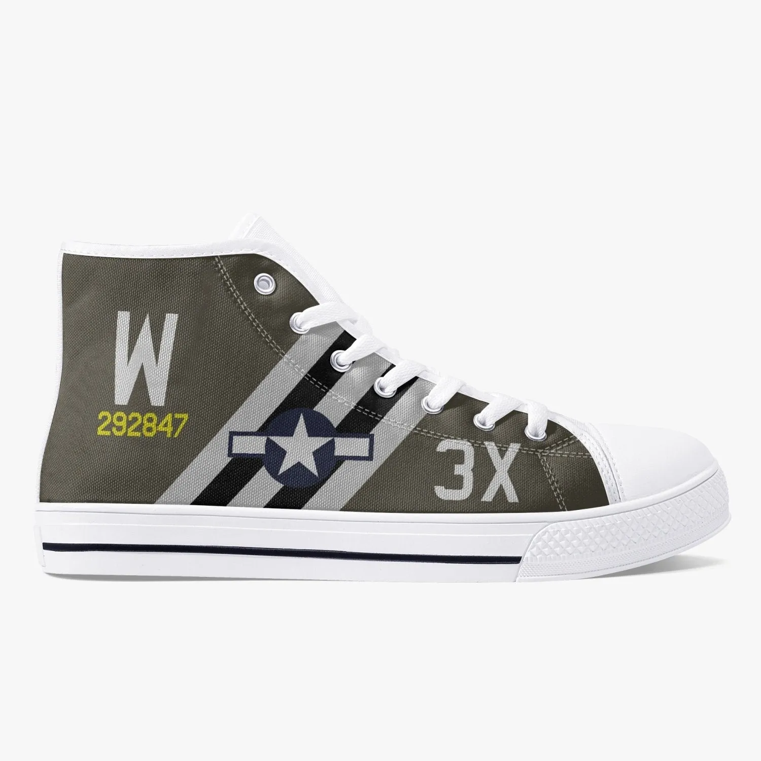 C-47 "That's All, Brother" High Top Canvas Shoes