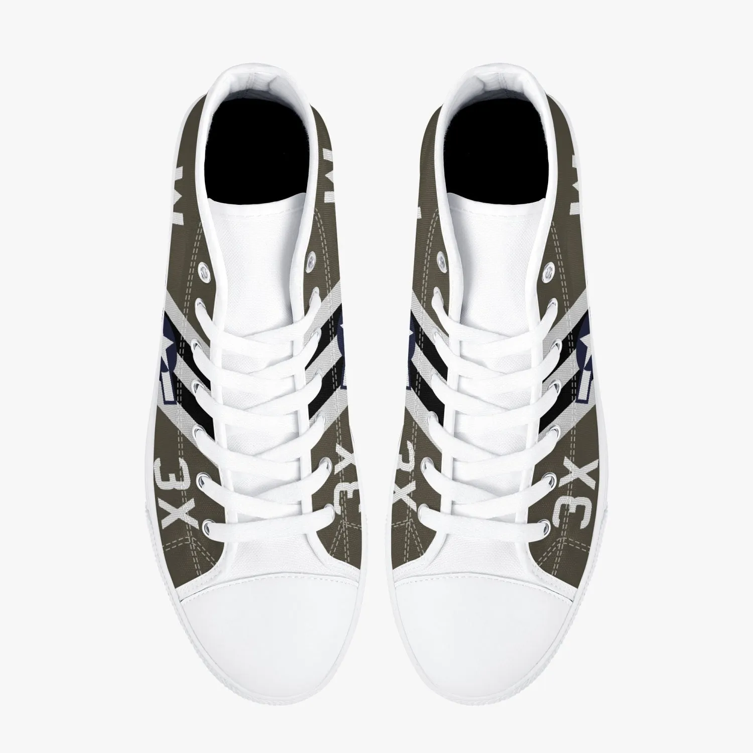 C-47 "That's All, Brother" High Top Canvas Shoes