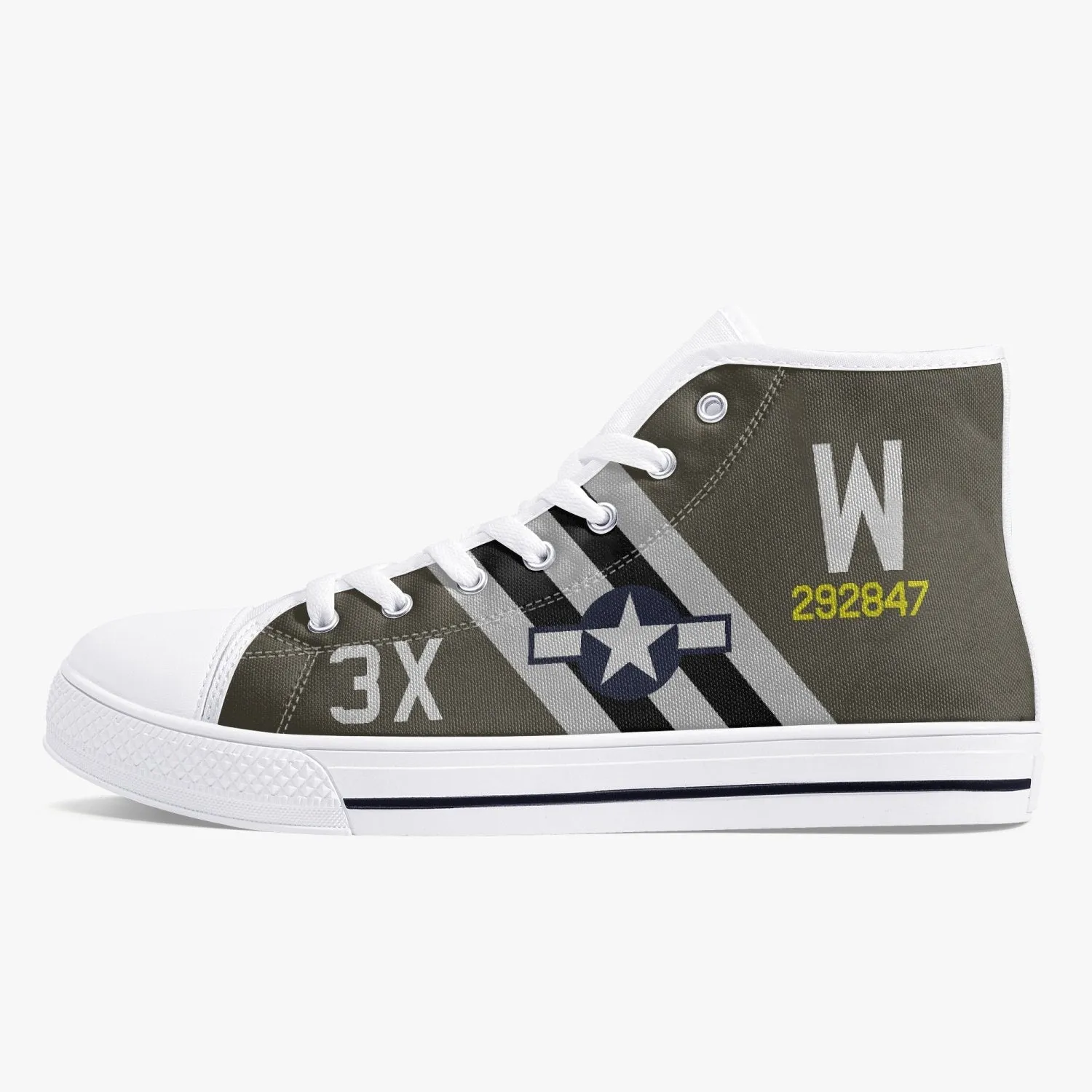 C-47 "That's All, Brother" High Top Canvas Shoes