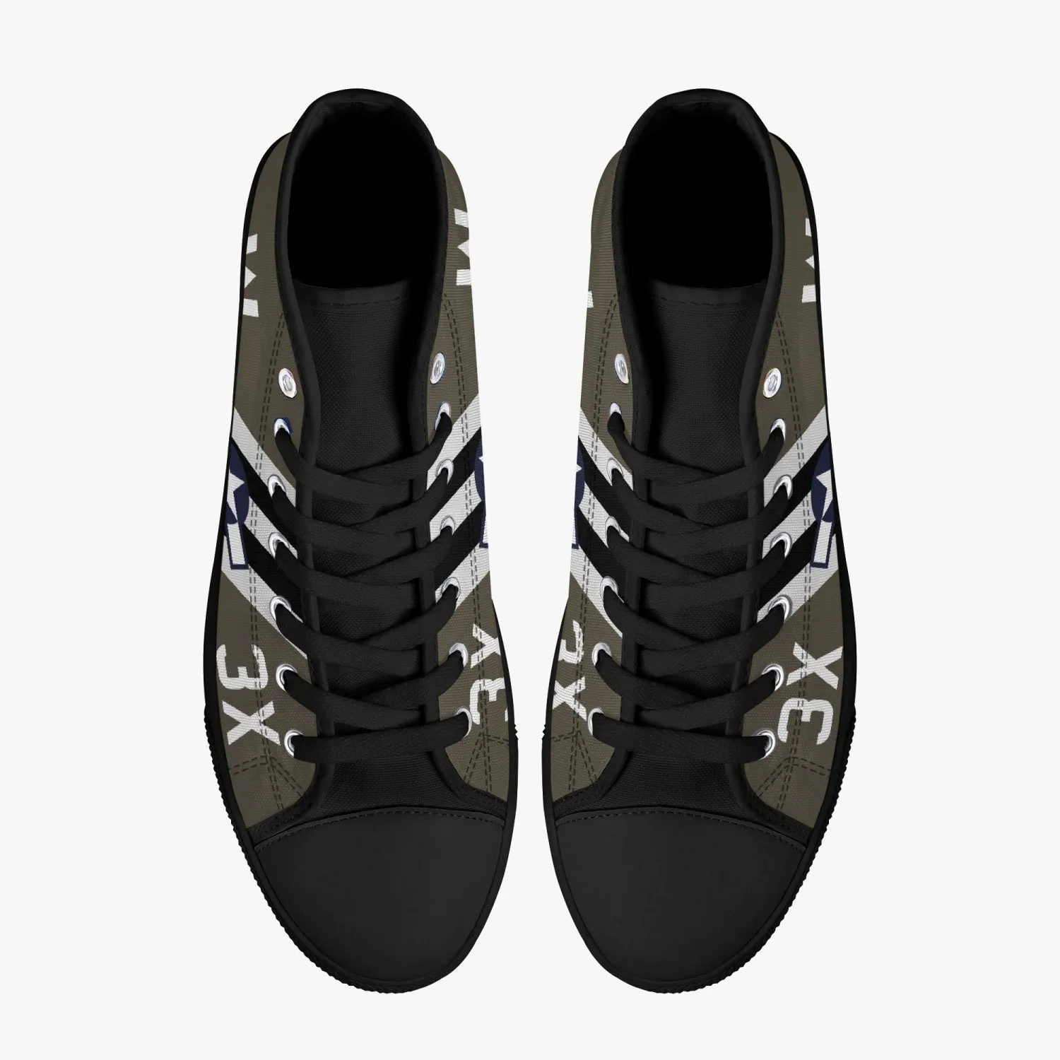 C-47 "That's All, Brother" High Top Canvas Shoes