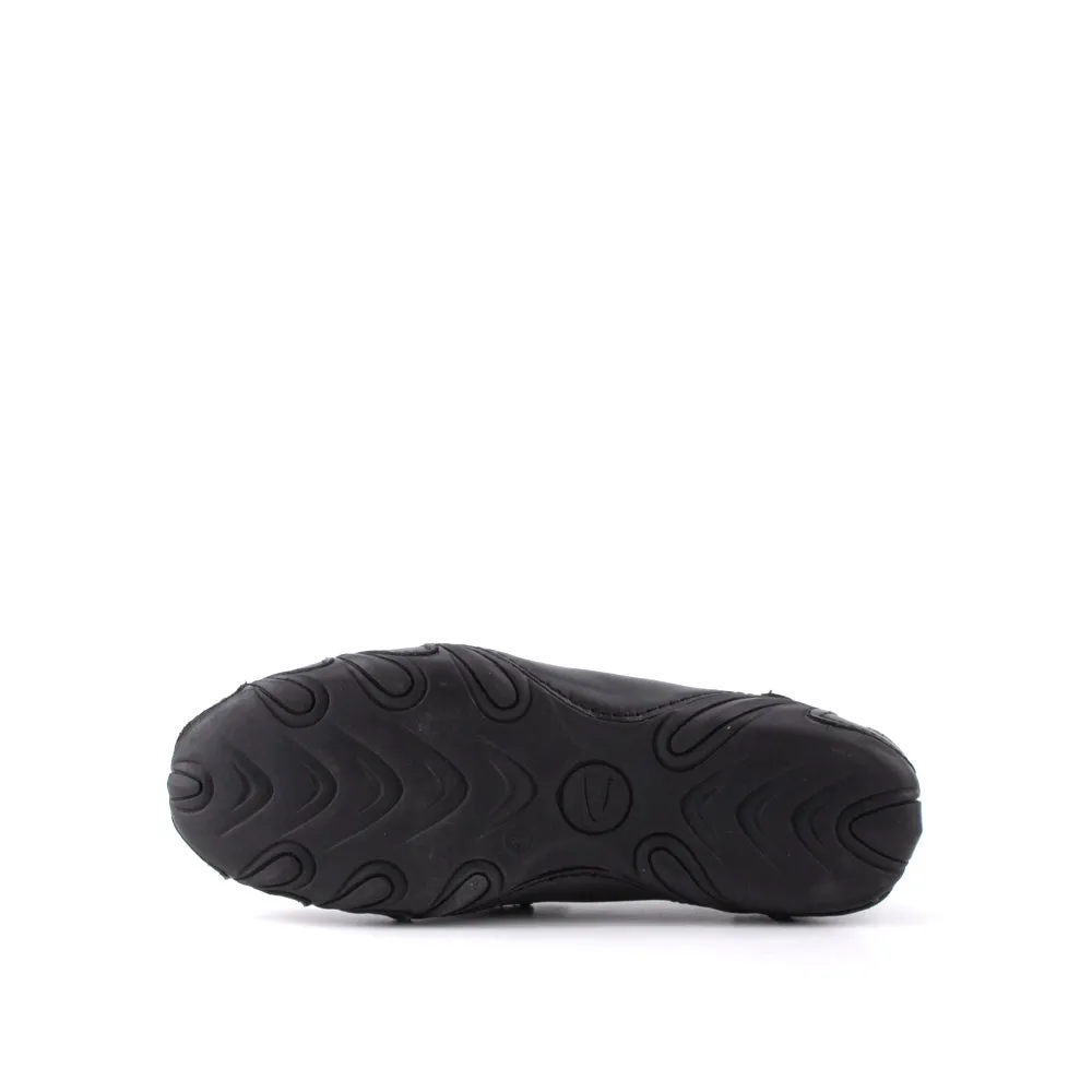 camel active Leather Classy Smart Slip On Shoes Men Black REMIZ 872403-AM1SV-1 BLACK