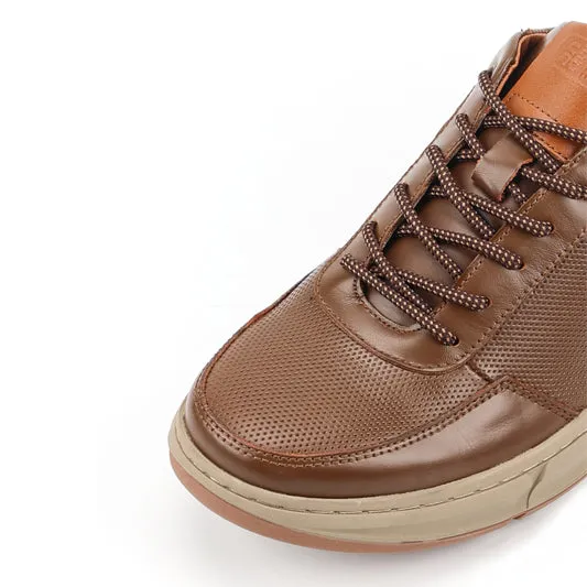 camel active Leather Lace Up Shoes Men  Dark Khaki GAVINO-852502-RS2-62