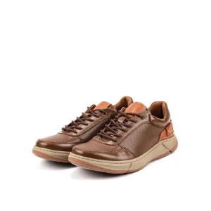 camel active Leather Lace Up Shoes Men  Dark Khaki GAVINO-852502-RS2-62