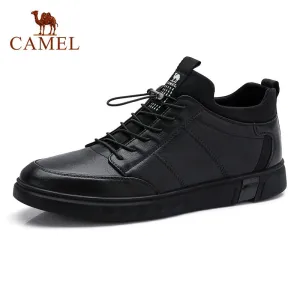 CAMEL Men's Casual Leather Shoes Outdoor Men Shoes Male Non slip
