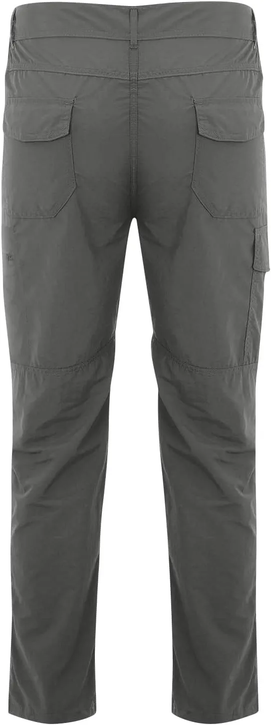 Cargo Hiking Pants Men Related Fit Waterproof Stretchy Work Lightweight Outdoor Camping Tactical Pants with Pockets