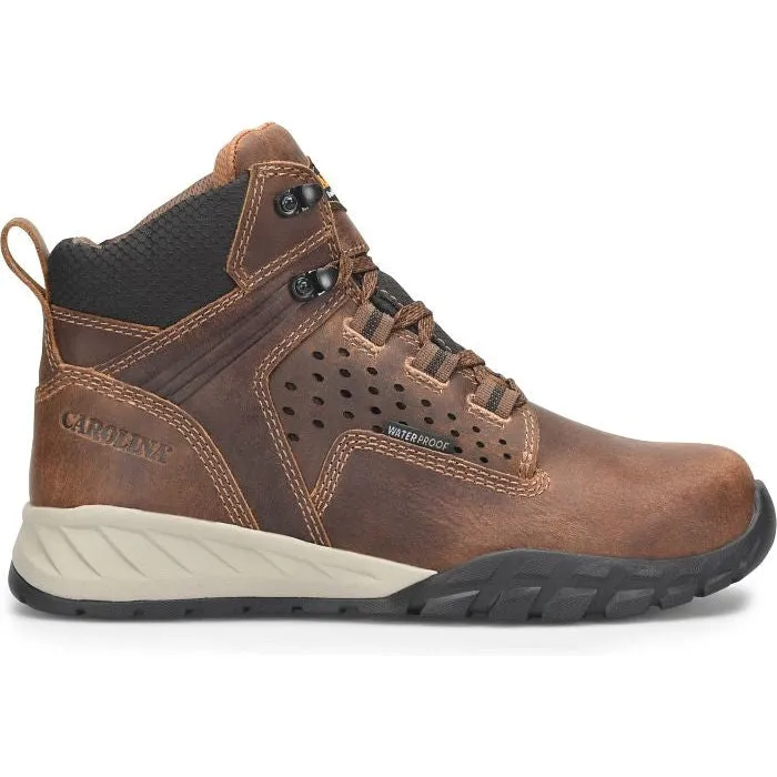 Carolina Men's Energy 6" Composite Waterproof Slip Resist Hiker Boot -Brown- CA5592