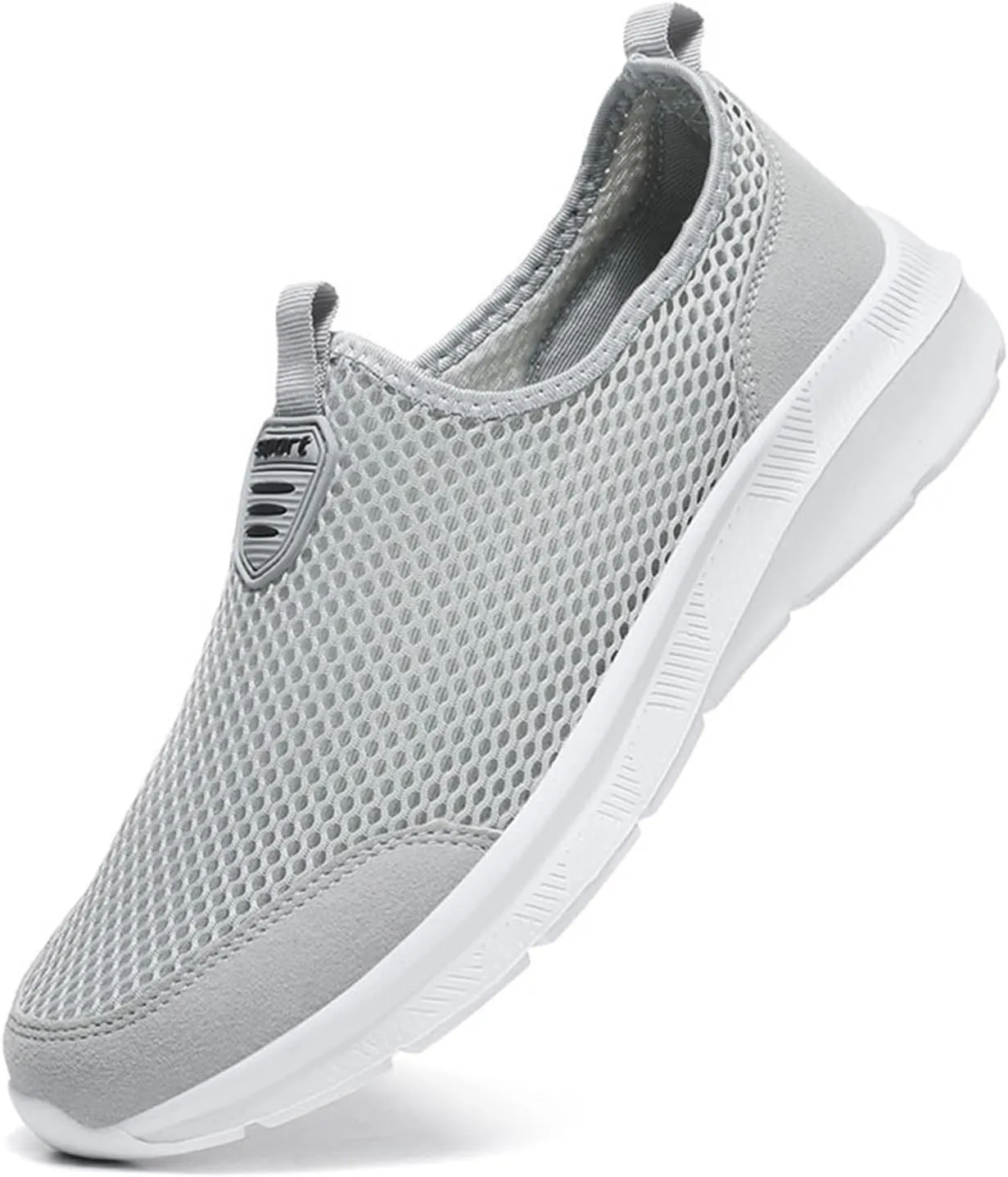Casual Dress Shoes Fashion Summer Men Breathable Mesh Shallow Lace Up Casual Shoes