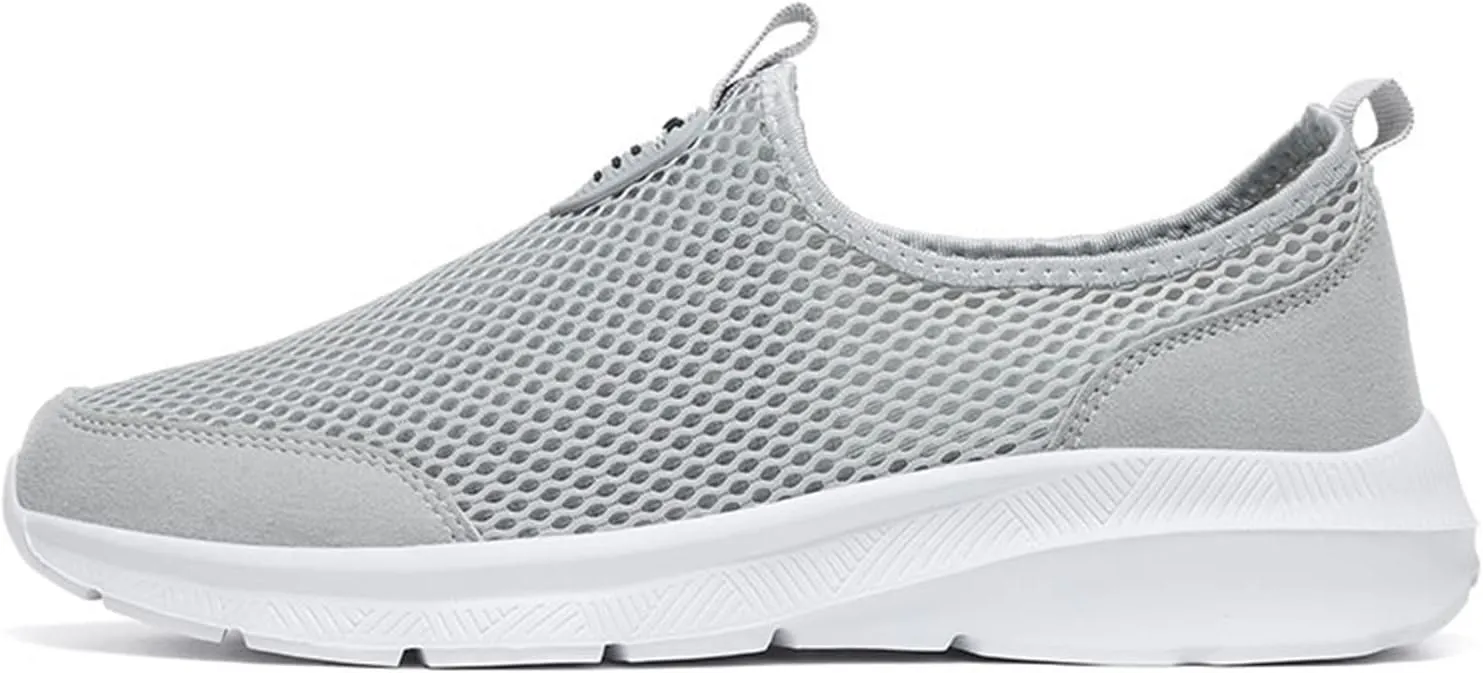 Casual Dress Shoes Fashion Summer Men Breathable Mesh Shallow Lace Up Casual Shoes