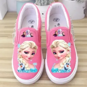 Casual Princess Elsa Canvas Shoes